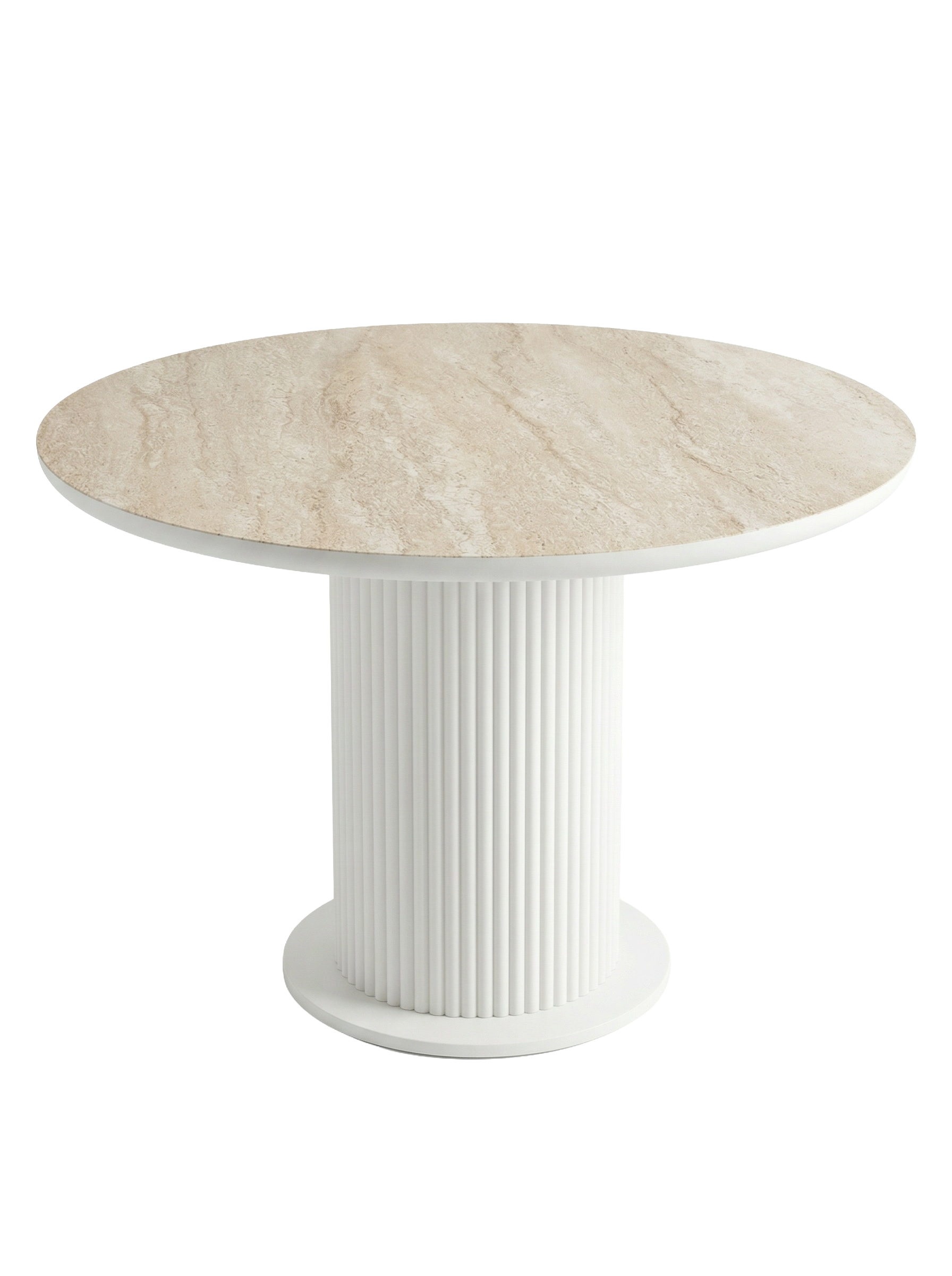 Esstisch Aqua Rund – Weiss