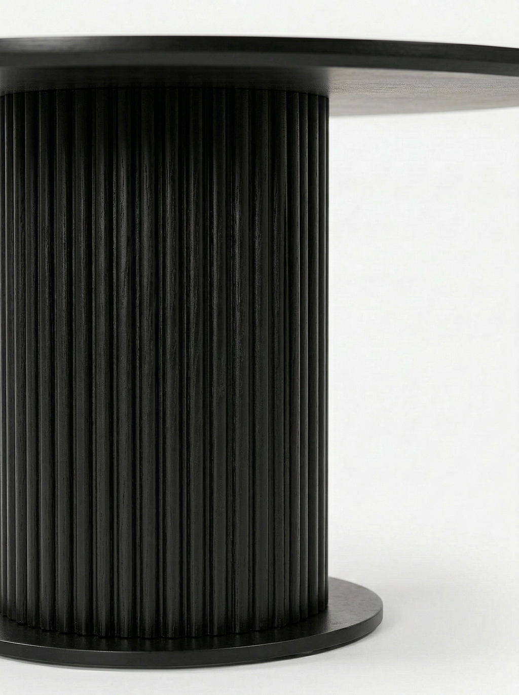 Esstisch Aqua Rund – Schwarz