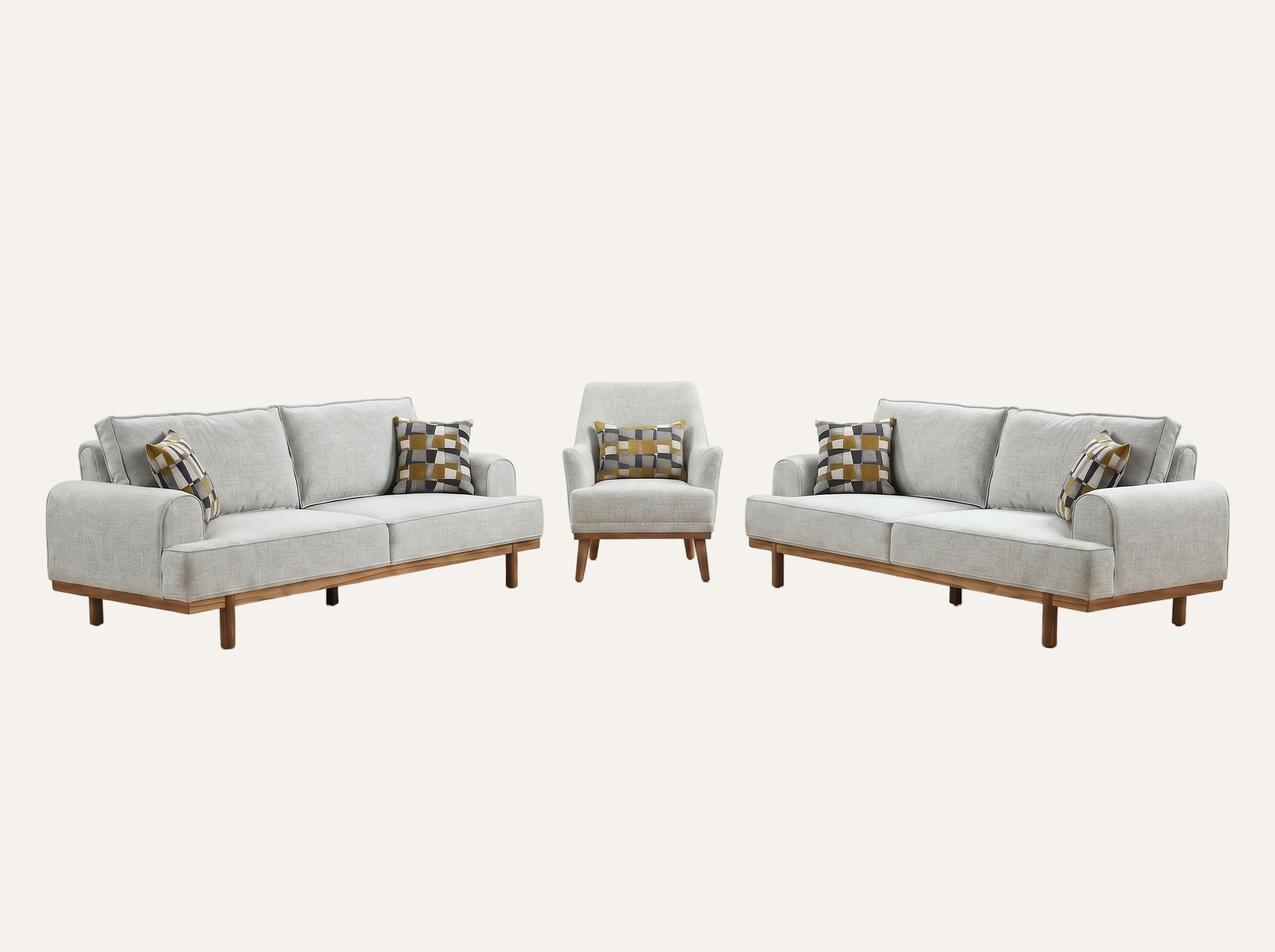 Aqua Sofa Set