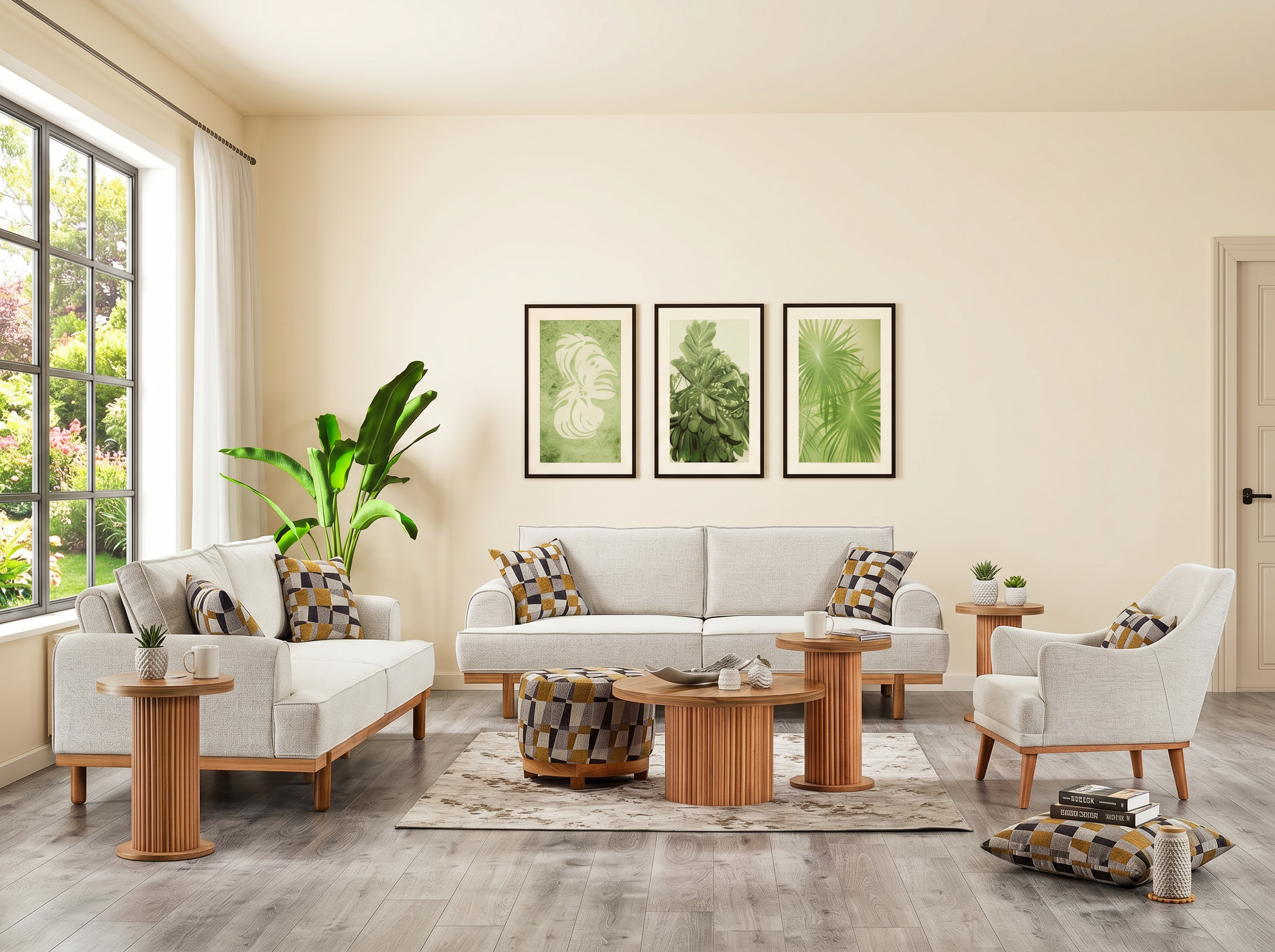 Aqua Sofa Set