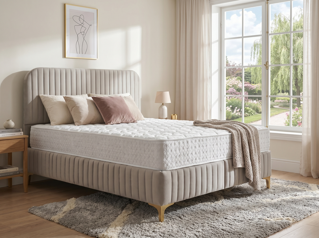 Lizbon Bett-Set mit Matratze