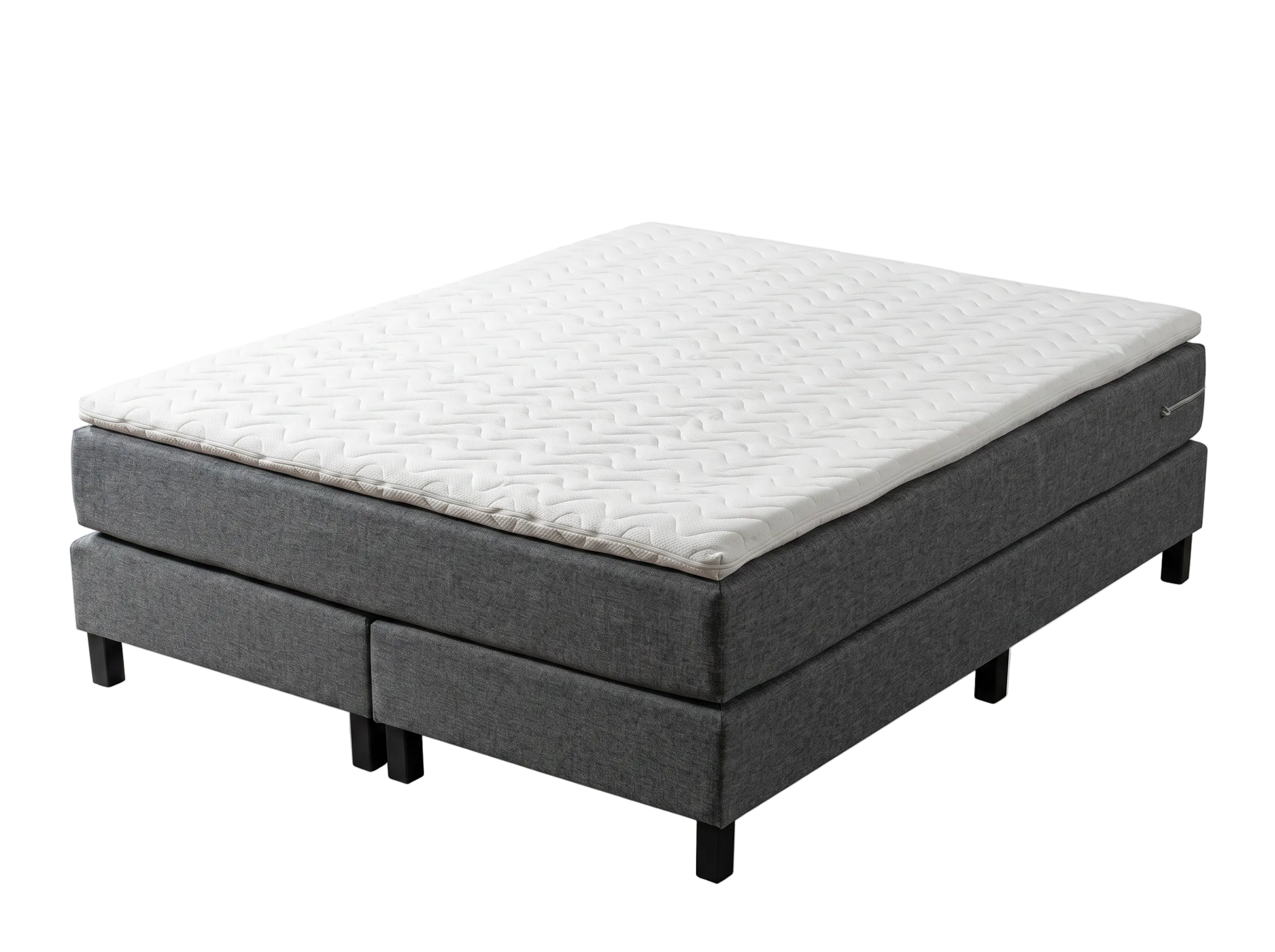 Lyon Box Spring Bett-Set mit Matratze