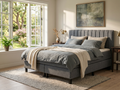 Lyon Box Spring Bett-Set mit Matratze
