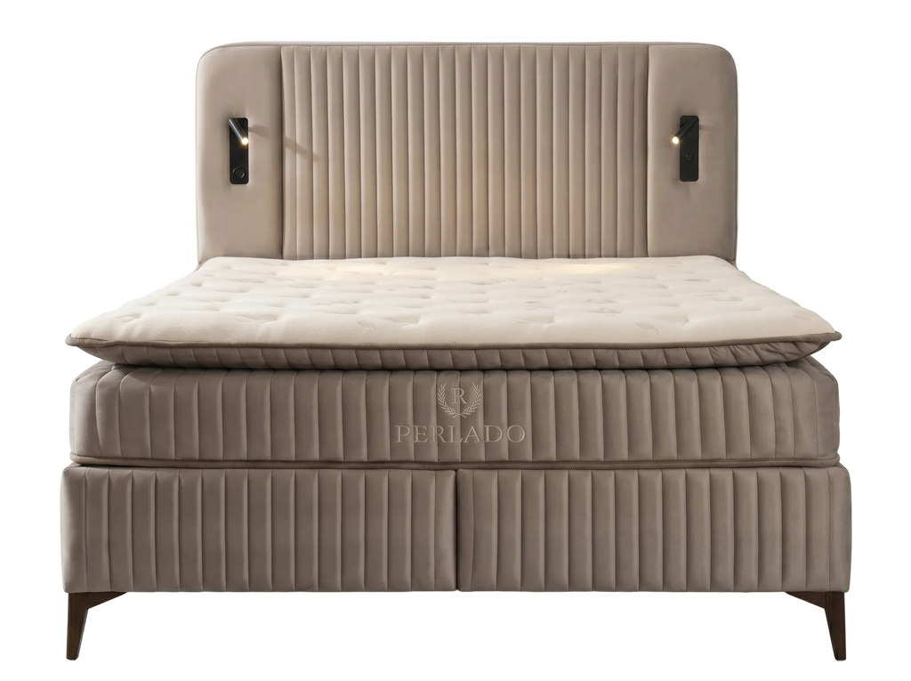 Perlado Bett-Set mit Matratze