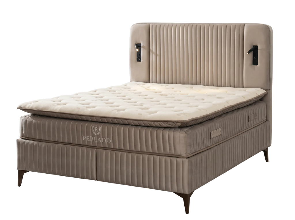 Perlado Bett-Set mit Matratze