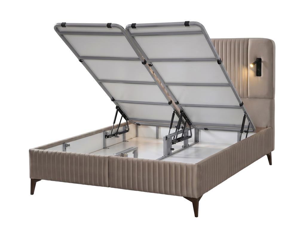 Perlado Bett-Set mit Matratze
