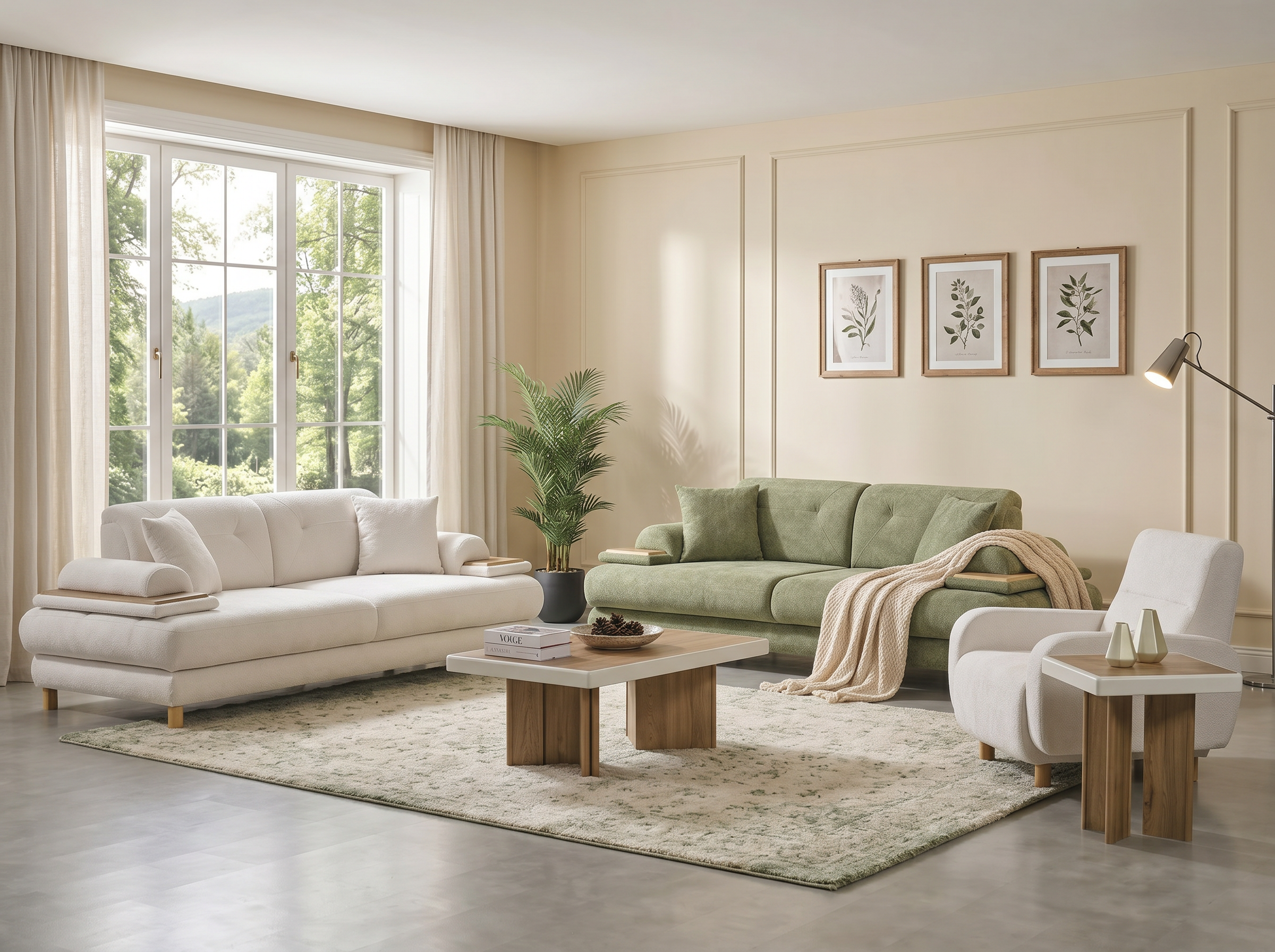 Tuna Sofa Set